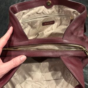 Michael Kors Raven Pebbled Leather Bag